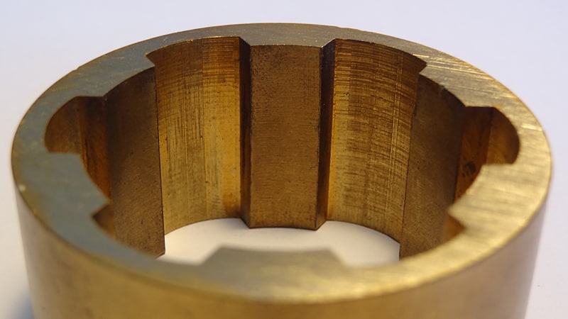 Keyway Milling of a Stainless Steel Auger for the Food Processing Industry